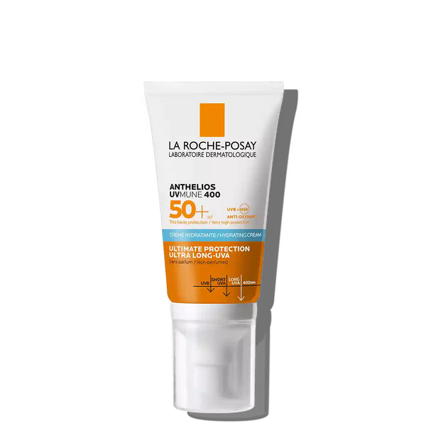 كريم واقي شمس مرطب SPF 50+
حماية ضد الأشعة فوق البنفسجية الطويلة
حماية البشرة من علامات التقدم في السن
Hydrating sunscreen SPF 50+
UVA protection
Long-lasting sun protection